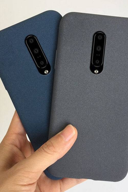 Matte silicon case on for OnePlus Series cover anti fingerprint case